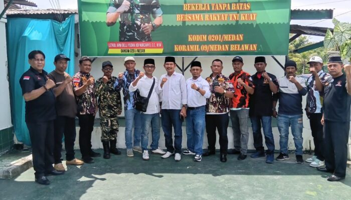 Dandim 0201/Medan Teken Prasasti Mushola Al-Ikhlas, Perkuat Keimanan Prajurit. 