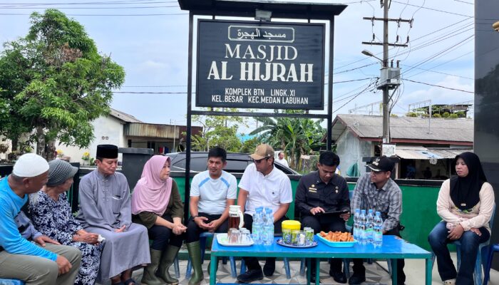 Wali Kota Medan Tinjau BTN Medan Labuhan, Banjir Jadi Keluhan Utama Warga
