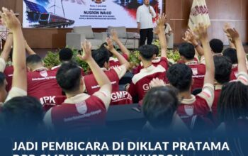 Jadi Pembicara di Diklat Pratama DPP GMPK, Menteri Nusron: Nasionalisme Menjadikan Bangsa yang Kuat