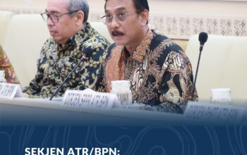 Sekjen ATR/BPN: Layanan Pertanahan Capai 8,4 Juta Berkas Setiap Tahunnya