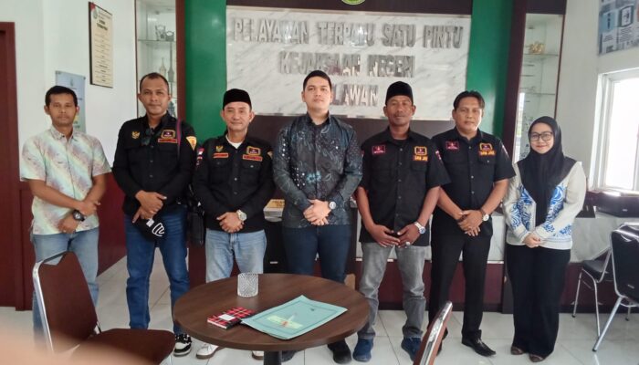 Kejari Belawan Sambut Baik Audiensi PAC GRIB Jaya Medan Belawan