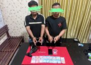 Dua Terduga Pengedar Sabu Ditangkap di Asam Jawa, Polsek Torgamba Amankan 5 Paket Sabu dan Uang Tunai