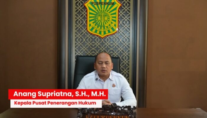 Jaksa Agung Tunjuk Rudi Margono  Sebagai Plt. Jaksa Agung Muda Tindak Pidana Khusus