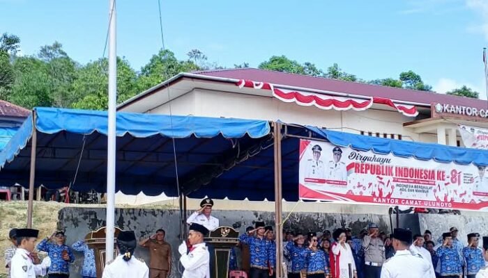 HUT ke-81 RI di Ulunoyo Berlangsung Khidmat dan Meriah, Semangat Persatuan Menggema