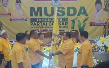 Terpilih Secara Aklamasi, H. Romadon Nasution Siap Besarkan Golkar Labusel dan Tambah Kursi DPRD