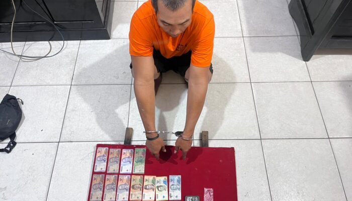 Polsek Torgamba Amankan Pria 41 Tahun, Diduga Miliki 21 Paket Sabu di Perkebunan Sawit