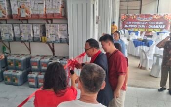 Grand Opening Toko Pupuk Mandiri Tani di Cikampak, Dukung Kebutuhan Petani di Torgamba