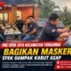 Peduli Dampak Kabut Asap, PAC GRIB JAYA Torgamba Bagikan Masker kepada Pengguna Jalan