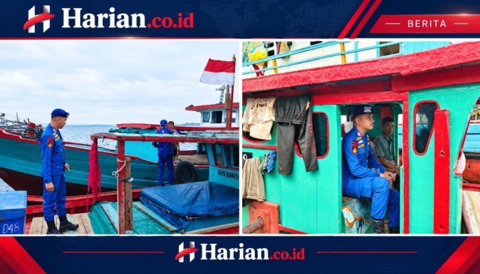 Patroli Laut di Pulau Tello, Satpolairud Polres Nias Selatan Perketat Pengawasan Kapal